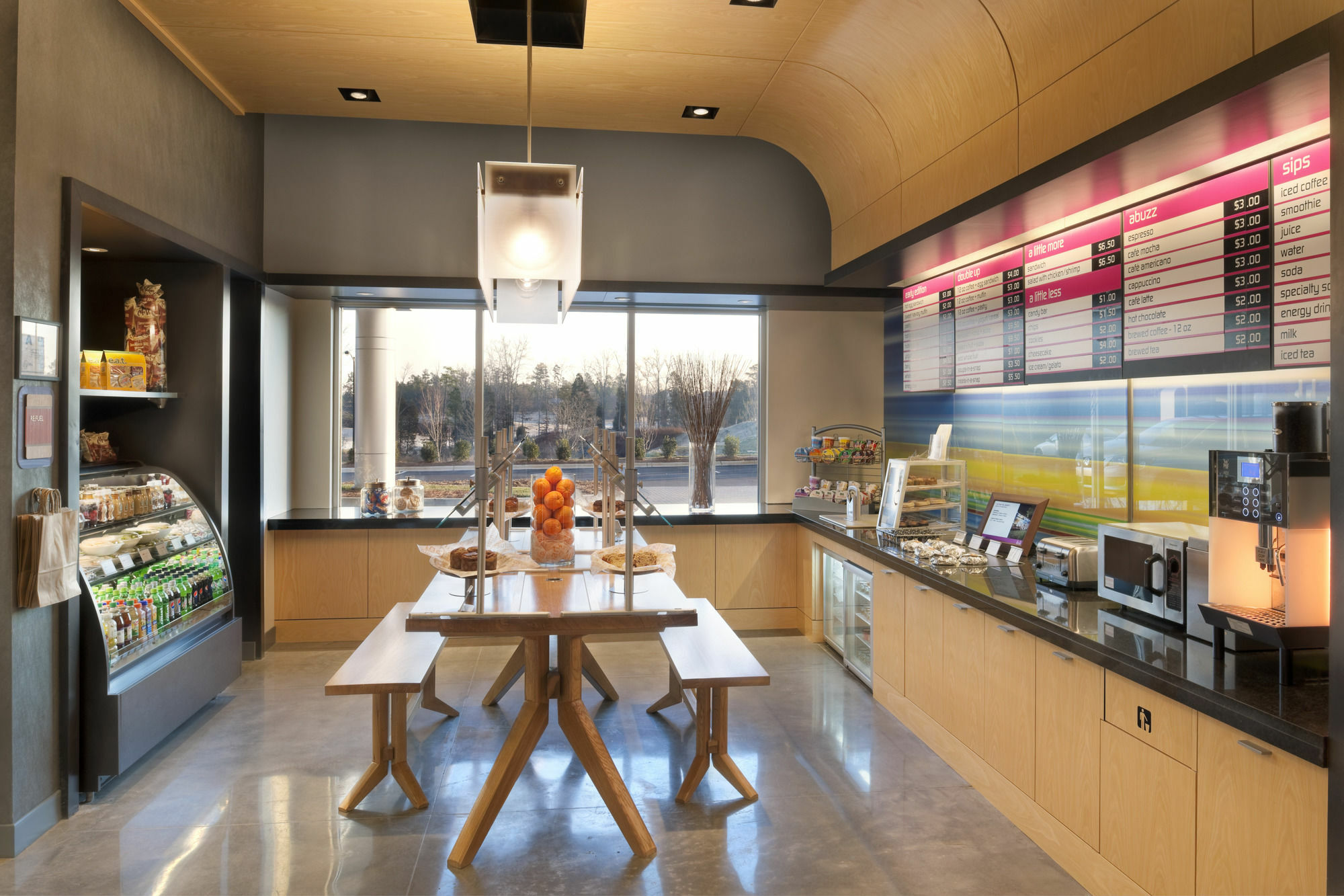 Aloft Charlotte Ballantyne Restaurante foto
